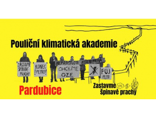 Zastavme špinavé prachy a happening s dalšími kauzami našeho regionu, petice k Vápence a Spalovně nebezpečných odpadů v Rybitví