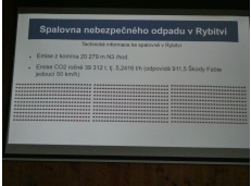 Technické informace ke spalovně Rybitví 